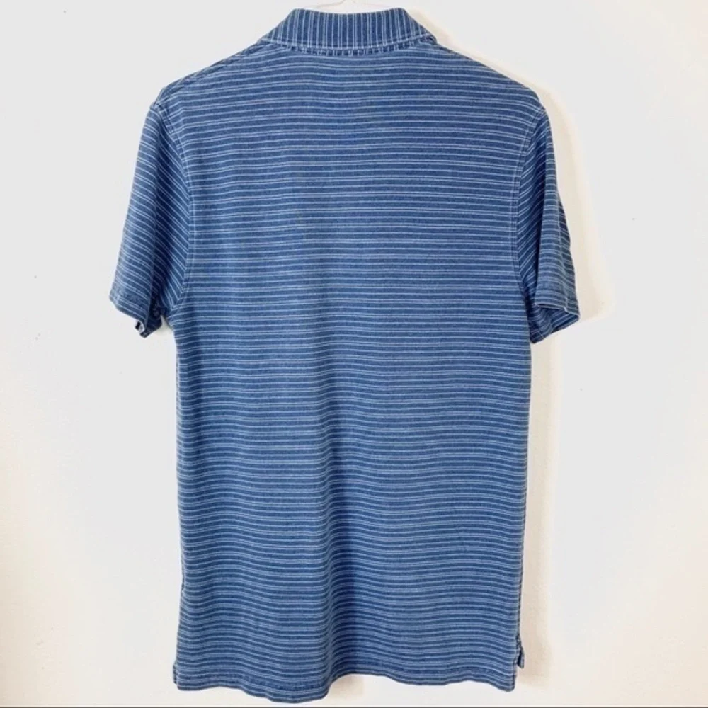 J.Crew Indigo blue Line short sleeve size M